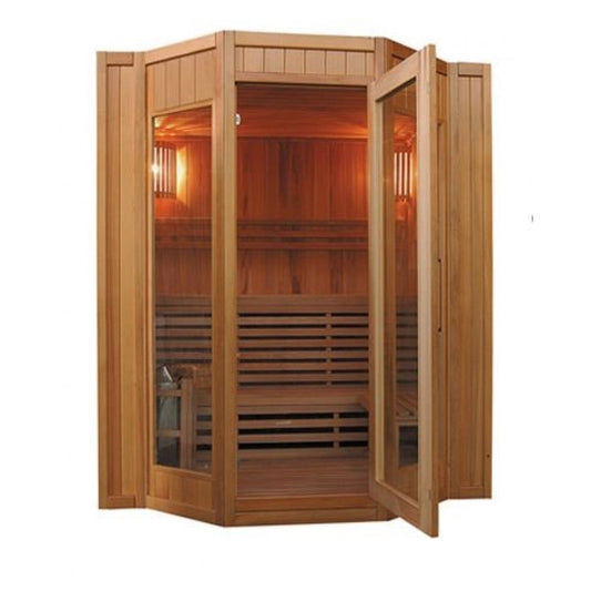 SunRay Tiburon 4-Person Indoor Traditional Sauna