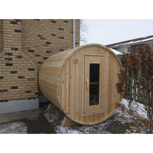 Canadian Timber Harmony 2-4 Person Traditional Outdoor Sauna by Dundalk