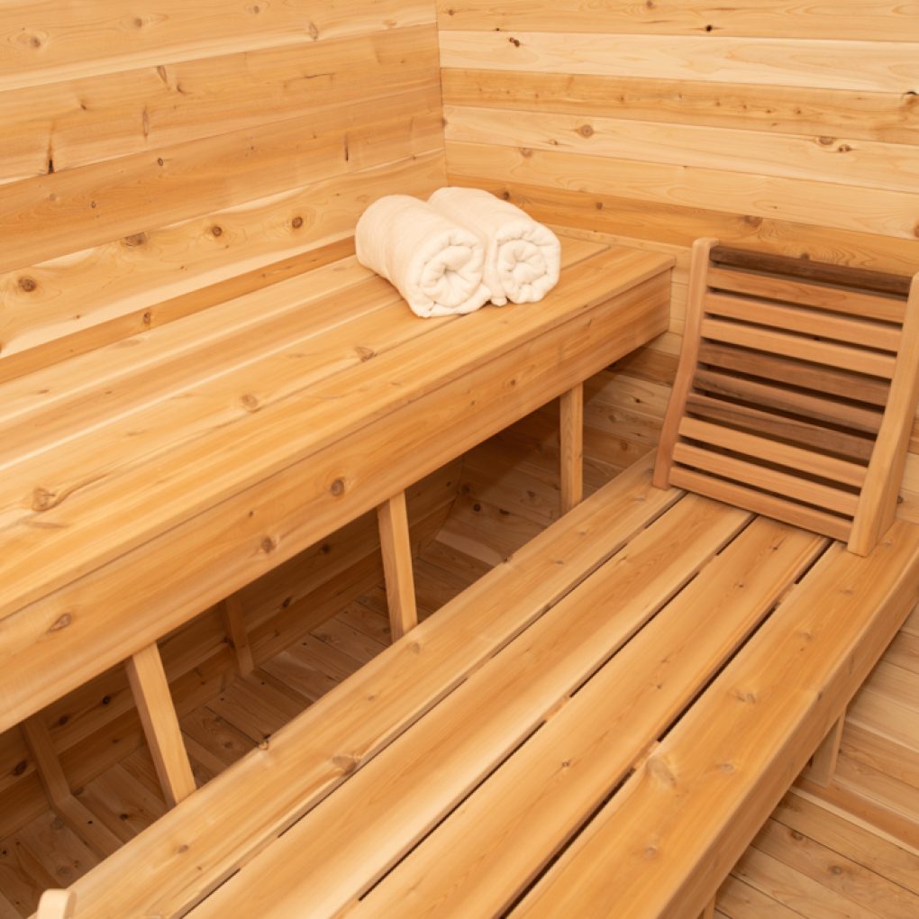 Canadian Timber Luna 2-3 Person Traditional Sauna by Dundalk