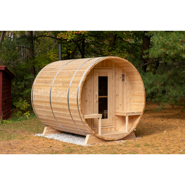 Canadian Timber Serenity Traditional Outdoor Sauna by Dundalk