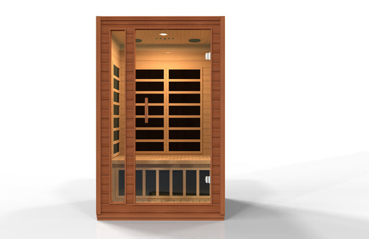 Golden Designs Dynamic Cardoba 2-Person EMF FAR Infrared Sauna