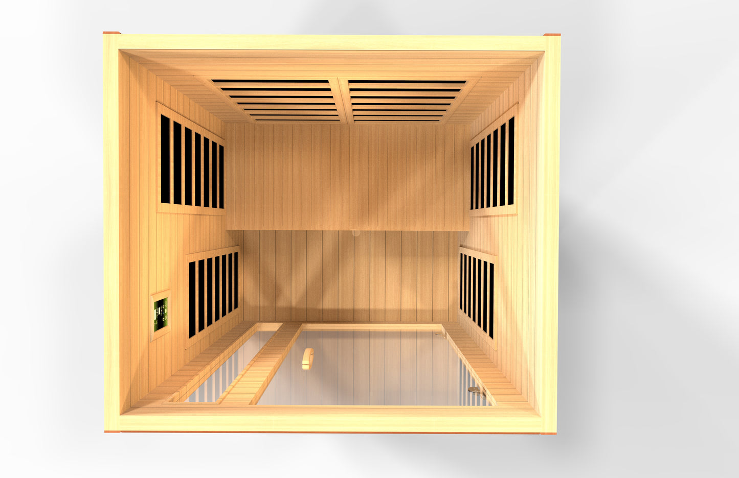 Golden Designs Dynamic Cardoba 2-Person EMF FAR Infrared Sauna