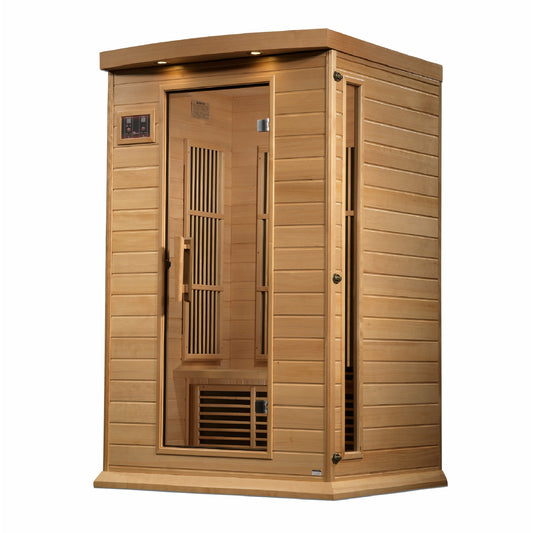 Golden Designs Maxxus 2-Person Near Zero EMF FAR Infrared Sauna